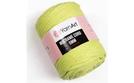 Пряжа YarnArt Macrame cord 5mm светло-салатовый (755), 60%хлопок/40%полиэстер/вискоза, 85м, 500г, 3шт