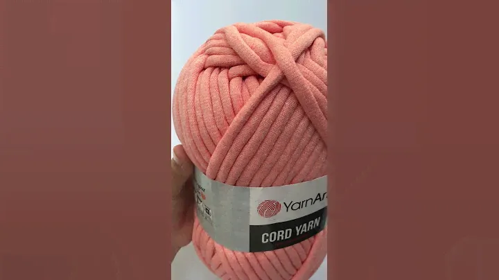 Подробный обзор пряжи YarnArt Cord Yarn №767 Детский розовый