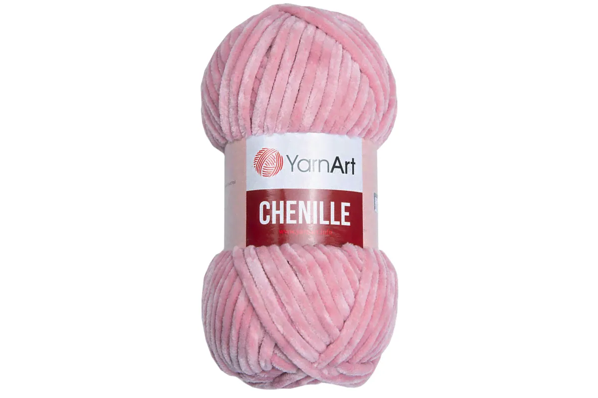 YarnArt Chenille 569 пыльная роза-0