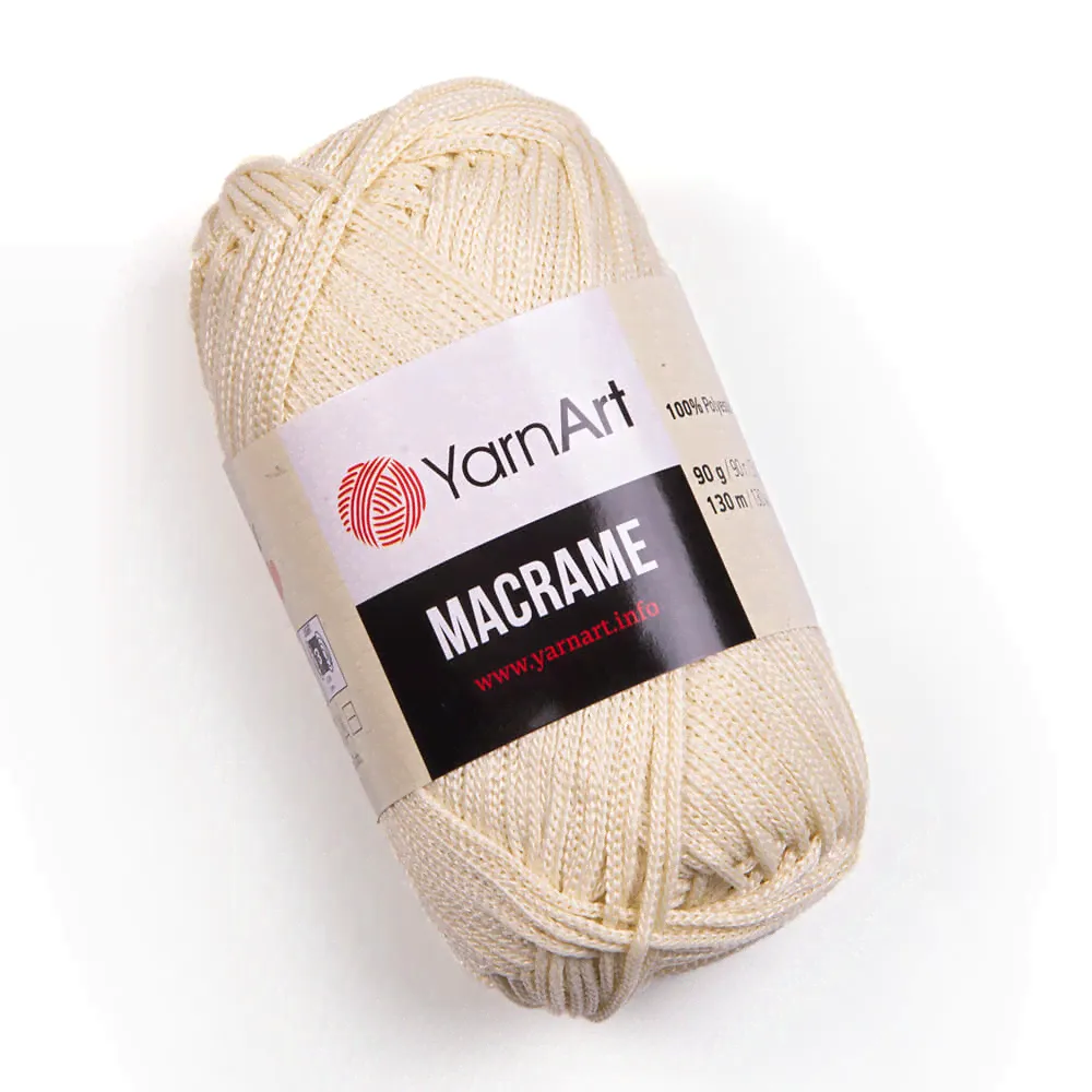 Пряжа YARNART MACRAME 100% полиэстер 130 м 90 гр-0