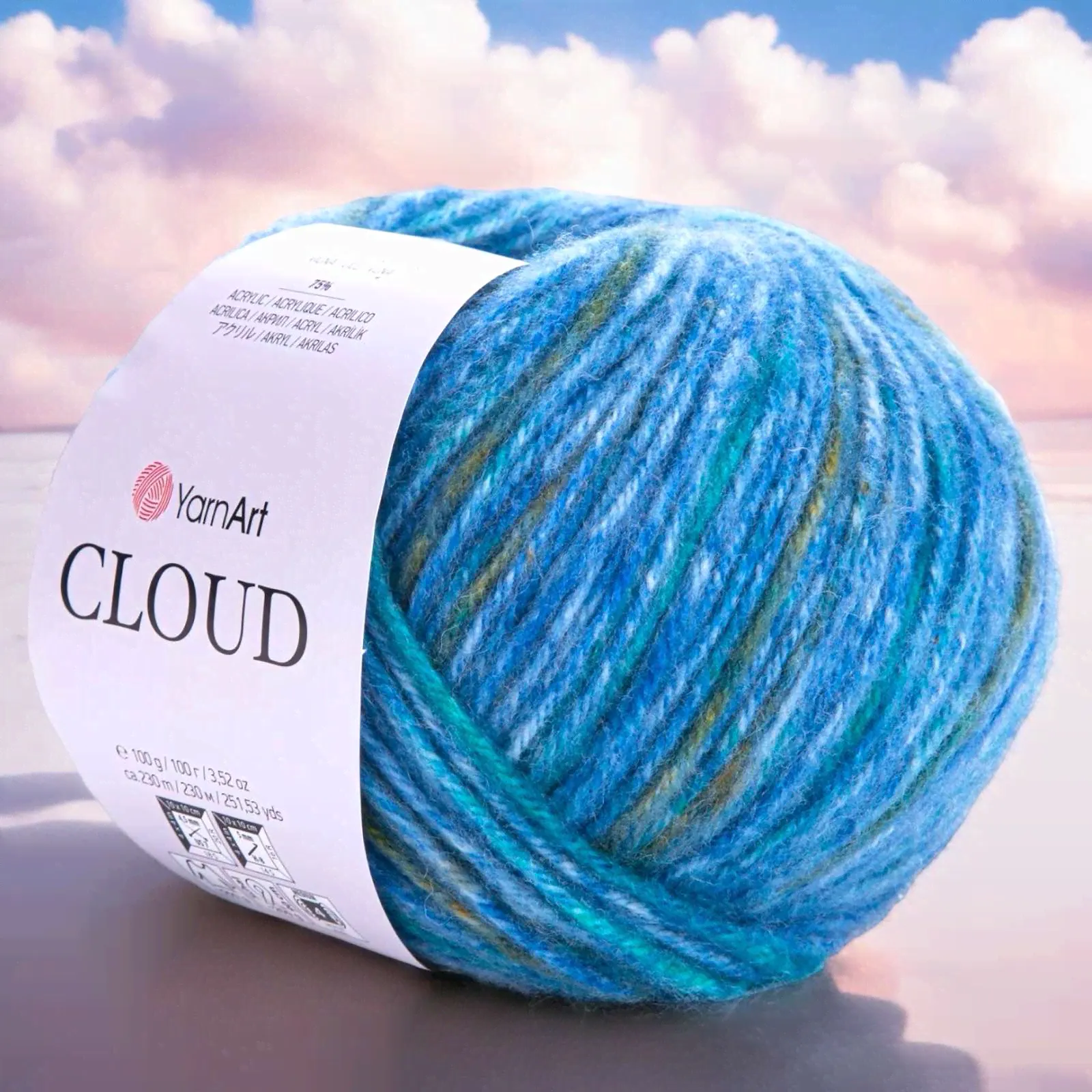 Ярн Арт Клауд - YarnArt Cloud - Самораиращи цветове-0