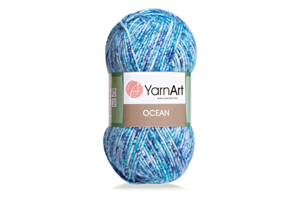 YarnArt Ocean (20% Шерстъ, 80% Акрил; 100гр/180м)-0
