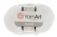 YarnArt Jeans 62 белоснежный