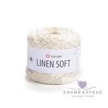 Пряжа YarnArt Linen Soft 7302 лен