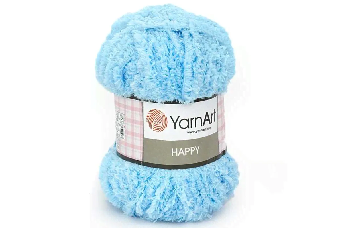YarnArt Happy 776 голубой-0