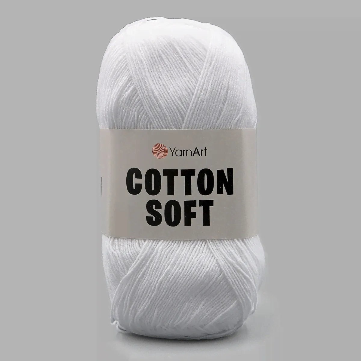 Пряжа YarnArt 'Cotton soft' 100гр 600м (55% хлопок, 45% акрил)