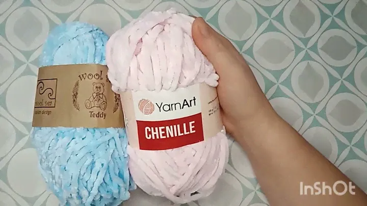 Обзор пряжи Wool Sea Teddy, YarnArt Chenille.