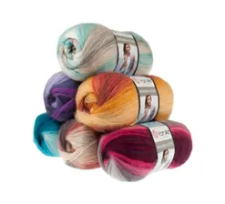 Пряжа YarnArt Angora Active, 25% мохер, 75% акрил, 100гр/500м