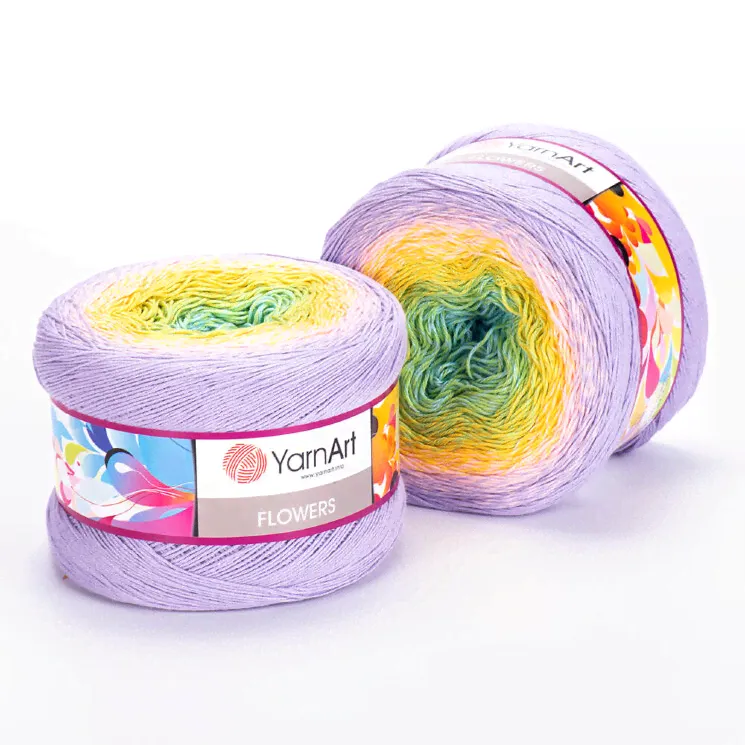 Пряжа Yarnart Flowers 285-0