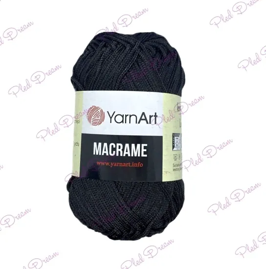 YarnArt Macrame 148 (черный)