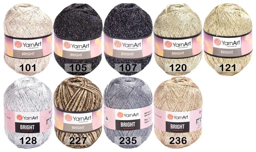 Пряжа YarnArt Bright-0