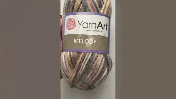 Подробный обзор полушерстяной пряжи YarnArt Melody №902
