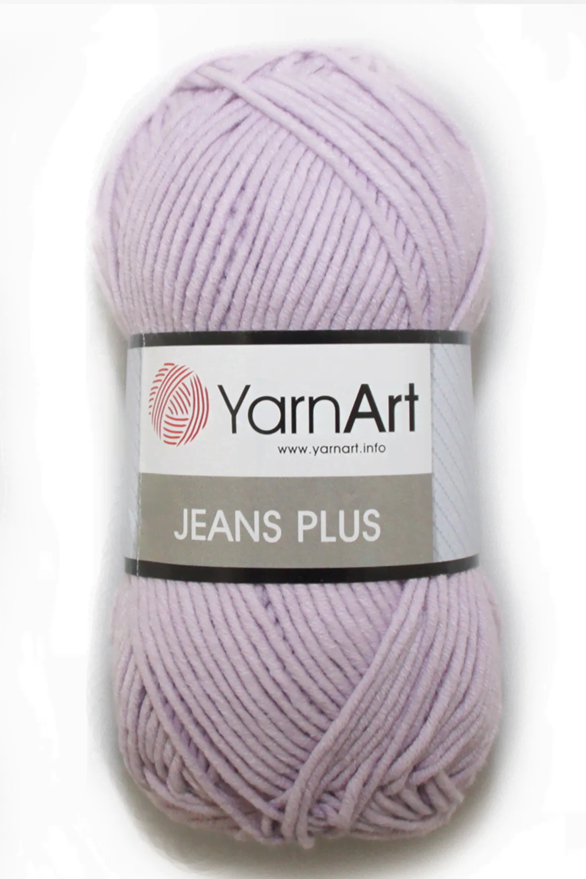 YARNART JEANS PLUS (Джинс плюс) 19 Светло-сиреневый-0
