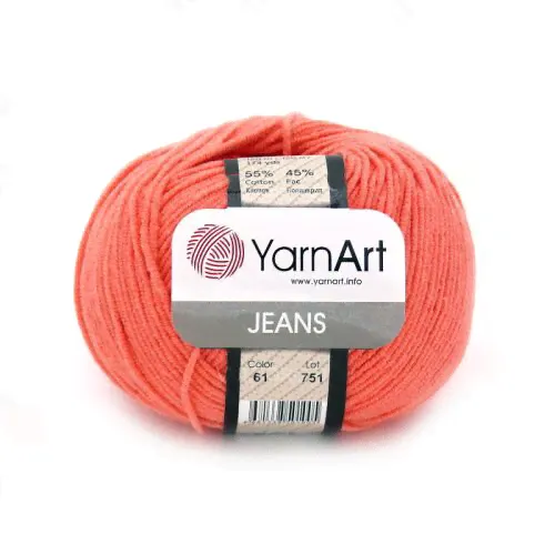 Пряжа YarnArt Jeans цвет 61