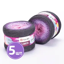 Пряжа YarnArt Flowers (276), мультиколор, 5 шт. по 250 г, Flowers_276