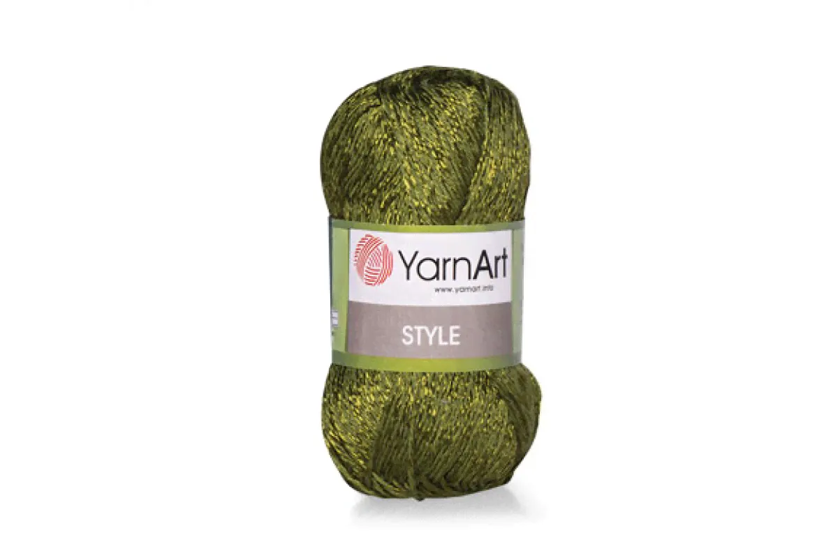 YarnArt Style (33% Вискоза 67% Хлопок, 50гр/185м); Количество в упаковке 5 шт.