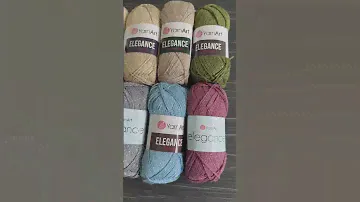 Yarnart elegance #yarn #knitting #пряжа #пряжеголик #youtubeshorts