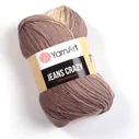 Пряжа YarnArt Jeans Crazy (8201) коричневый принт