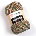 Пряжа YarnArt Jeans Crazy (7203) хаки принт
