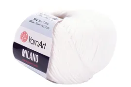 YarnArt Milano 851 белый