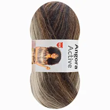 Пряжа YarnArt "ANGORA ACTIVE" (100 г) 849 (бежевый/ коричневый)