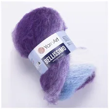 Пряжа для вязания YarnArt 'Bellissimo' 150гр 330м (13% мохер, 67% акрил, 4% полиамид, 16 % полиэстер) (1419), 3 мотка