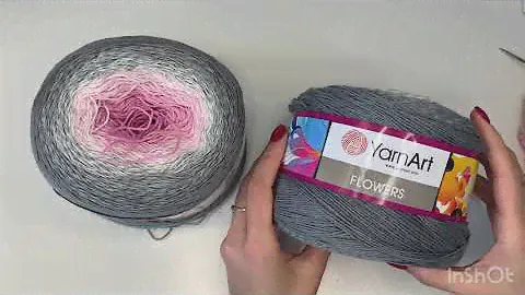 Что на спицах? Пряжа Yarnart Flowers Moonlight 🧶 Что буду вязать