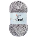 Пряжа YarnArt "VELOUR" (100 г) 858 (серый)