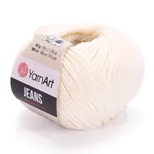 YARNART Jeans 03 молочный
