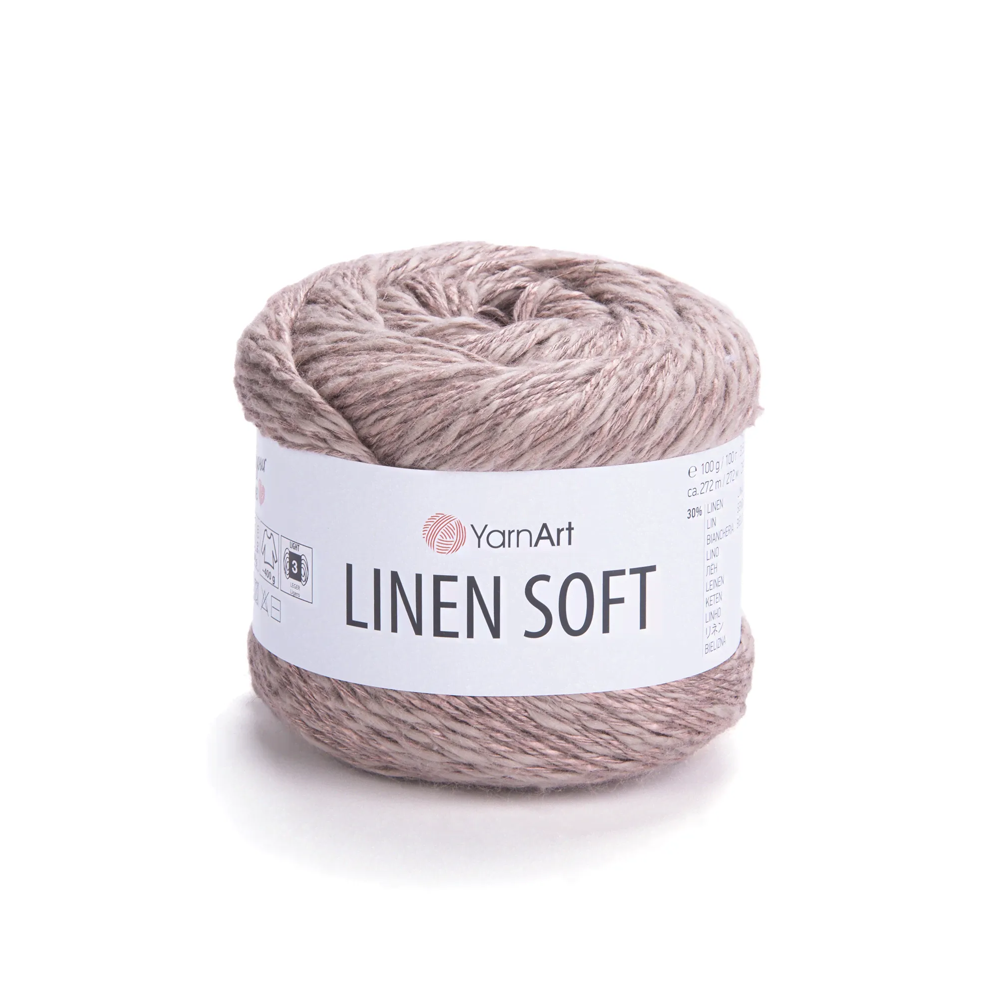 Пряжа YarnArt Linen Soft (7308)