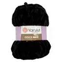 Пряжа YarnArt Dolce Maxi 200гр 70м (100% микрополиэстер) (742 черный)