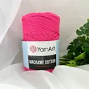 Yarnart Macrame cotton, 803 малиновый