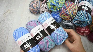 Краткий обзор пряжи Bali от YarnArt