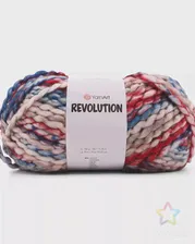 Пряжа YarnArt 'Revolution' 150гр 75м (20% шерсть, 80% акрил) (1621 принт) принт