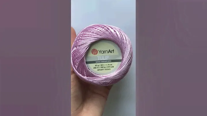 Подробный обзор пряжи YarnArt Tulip(Микрофибра 100%) №417 Жемчужно-розовый