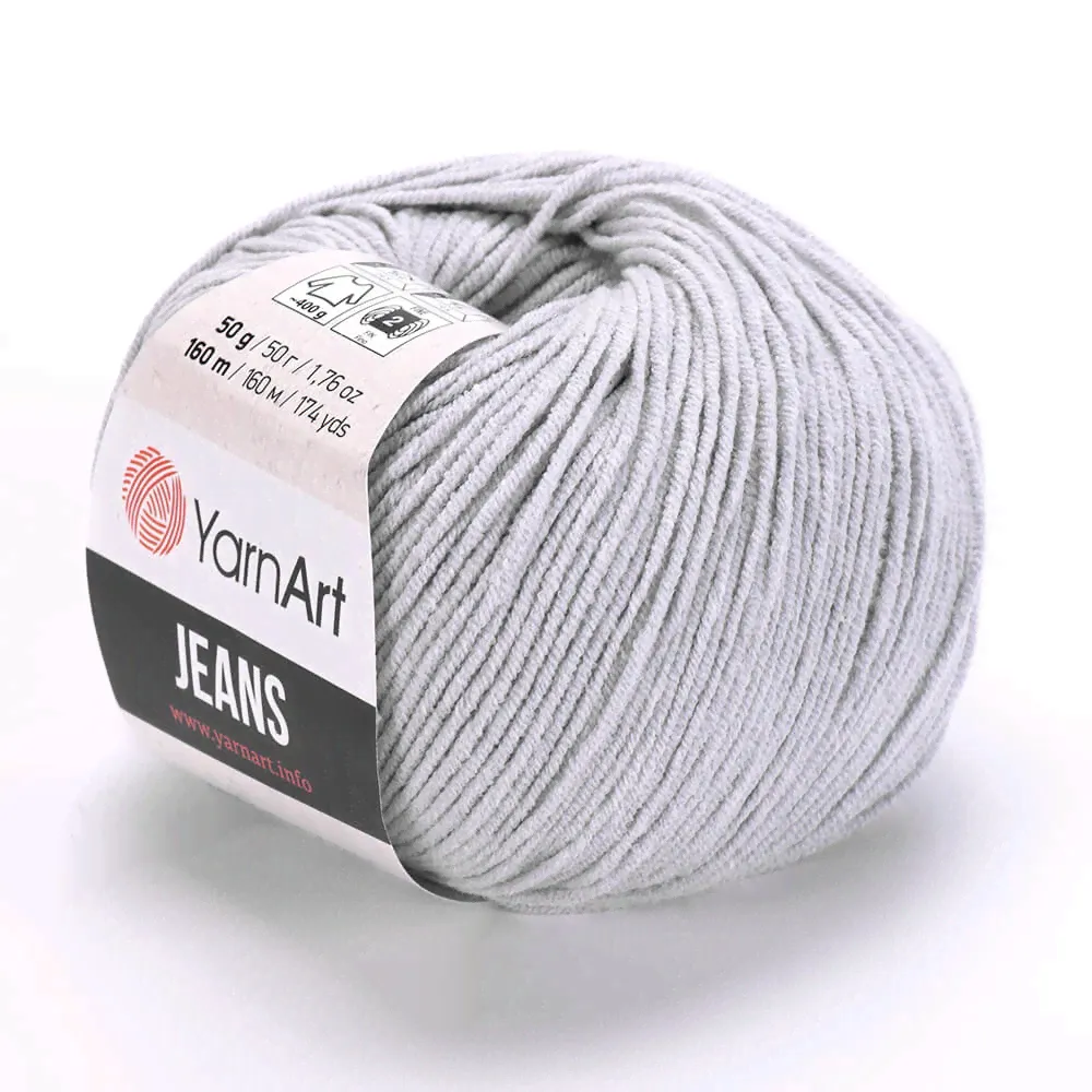 Jeans YarnArt 80 стальной