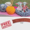 🛍 Пряжа Yarnart Marshmallow 750gr 30mt, коврик, одеяло, ручное вязание крючком, гигантский объемный хлопковый шнур, сделай сам, объемный мягкий ровинг