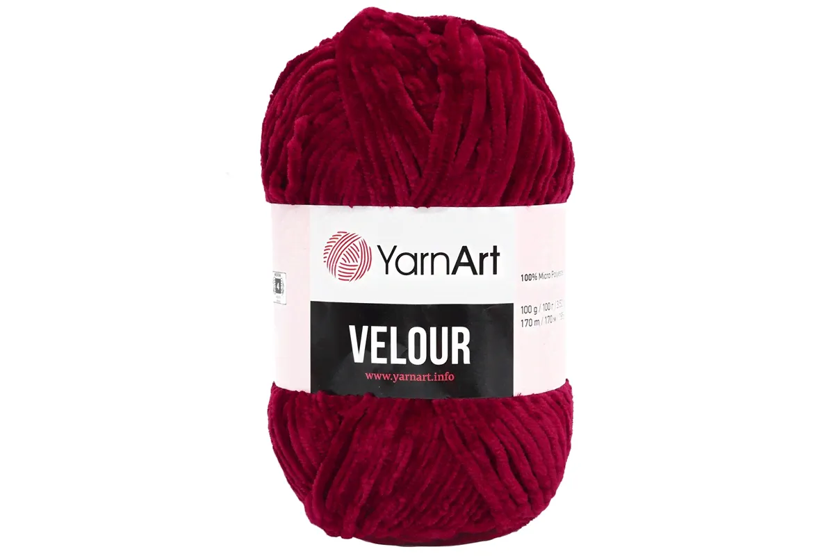YarnArt Velour 847 вишня-0