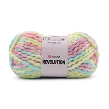 Пряжа YarnArt 'Revolution' 150гр 75м (20% шерсть, 80% акрил) (1609 принт)