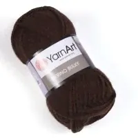Пряжа YarnArt Merino bulky цвет 3067 коричневый