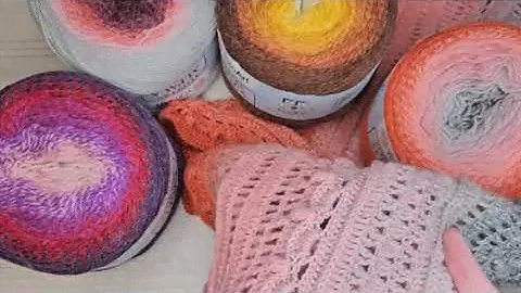 YarnArt Flowers Alpaca / Обзор пряжи  #вязание #вязанаяшаль #инковяз #crochet