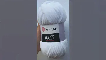 Подробный обзор пряжи YarnArt Dolce №741 Белый