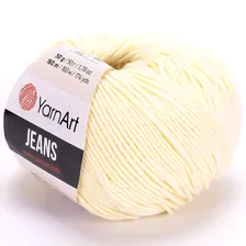Пряжа Yarnart JEANS 86 св.желтый