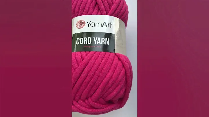 Подробный обзор пряжи YarnArt Cord Yarn №771 Малиновый