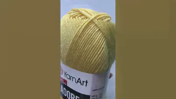 Подробный обзор пряжи YarnArt Adore(анти-пиллинг акрил) №332 Лимонный