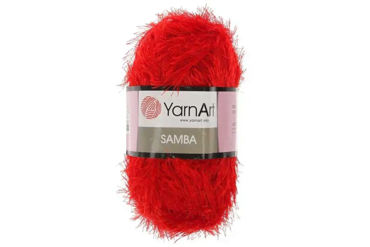 YarnArt Samba 156 красный-0