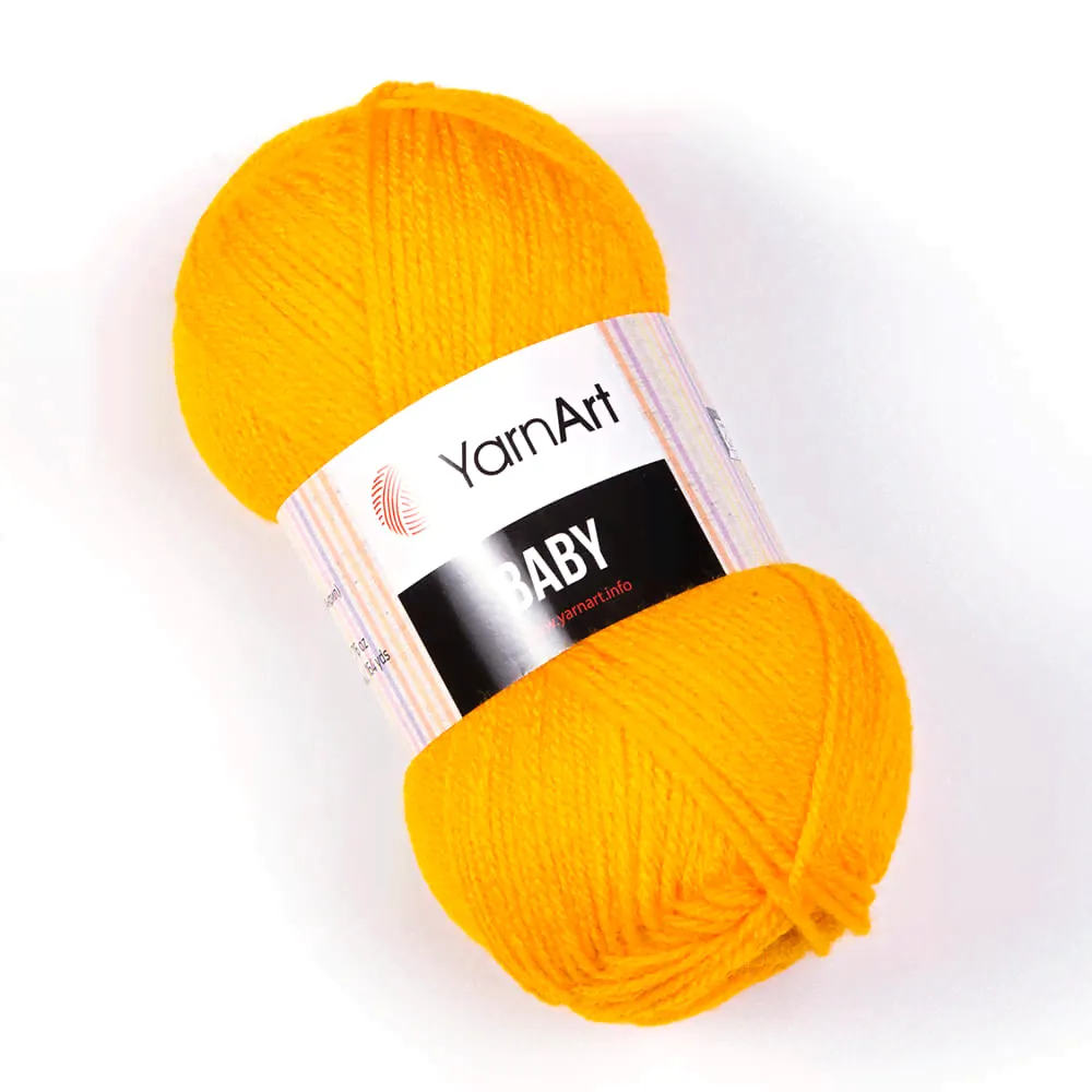 Пряжа YarnArt baby (586) янтарный-0