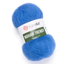 Пряжа YarnArt Mohair trendy 100гр 220м (50% мохер, 50% акрил) (140 синий)