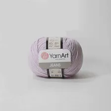 YarnArt Jeans цвет 19 св.сиренево-розовый