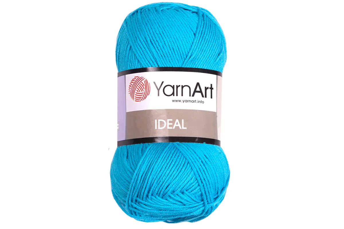 YarnArt Ideal 247 голубая бирюза-0